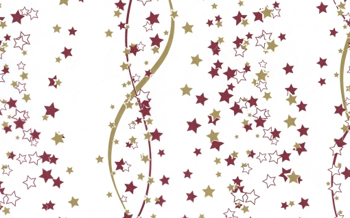 Motiv 670 Stars rot gold