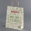 Graspapiertasche mit Flexodruck