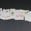 Serviette 2-lagig mit 1/8-Falz