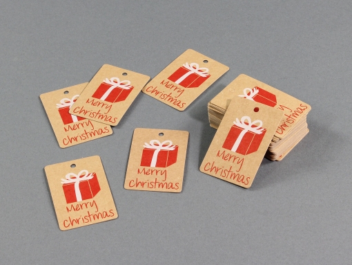 Päckchen rot/weiß, 50Stk/Pkt, 4,5x7 cm