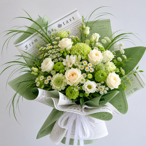 extra starke, nassfeste Folie für Blumen