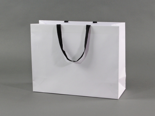 45+15x35cm weiß, Griffband schwarz