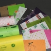 Blumenseidenpapier mit Firmendruck