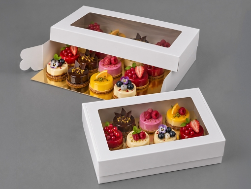 Perfekt zum Präsentieren und Servieren von Törtchen und petit fours