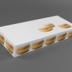 Krapfenbox für 10Stk, 46x19x7 cm