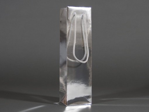 10+8,5x36 cm silber metallic, BW-Kordel