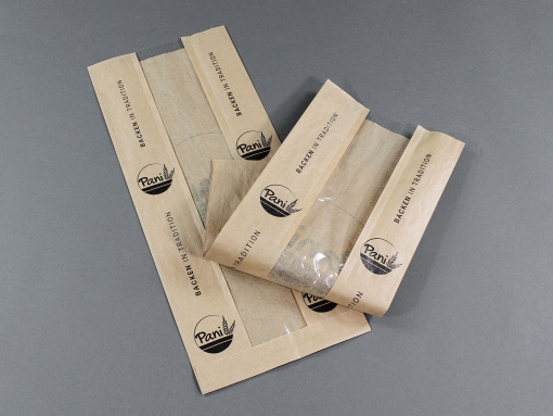 Sichtstreifensackerl mit Firmendruck