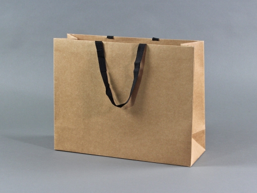 45+15x35cm naturbraun, Griffband schwarz
