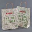 Graspapiertasche mit Flexodruck
