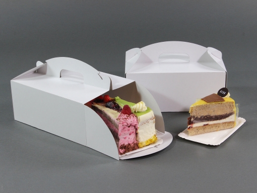 fettdichte Kuchenbox schnell aufbaubar