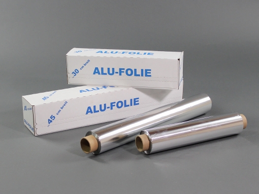 Alufolie im Spenderkarton