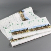 Blumenseidenpapier mit Firmendruck
