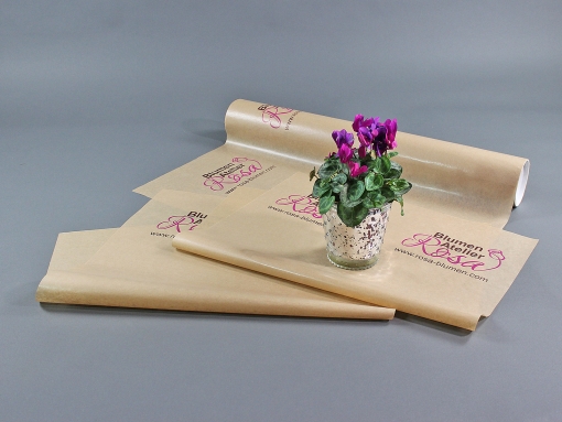 Blumenpapier bedruckt
