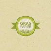 Neu: Graspapier